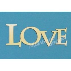 Заготовка для декупажа Надпись Love 7