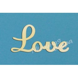 Заготовка для декупажа Надпись Love 4