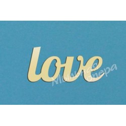 Заготовка для декупажа Надпись love 3