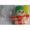 Форма ПВХ Снеговик