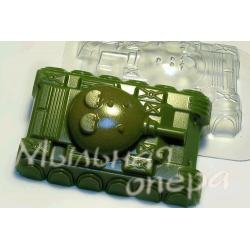 Форма ПВХ Танк 3D