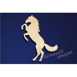 Заготовка для декупажа Бирка Лошадь 3