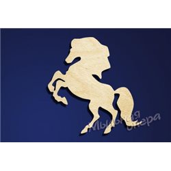 Заготовка для декупажа Бирка Лошадь 5