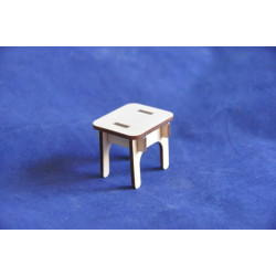 Кукольная мебель Petite Стол 4х6х2,5 см